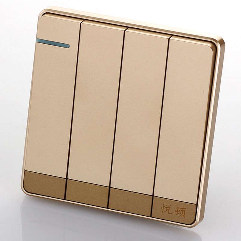 Jual Electrical Switch Minimalis Saklar Lampu Rose Gold Home Interior ...