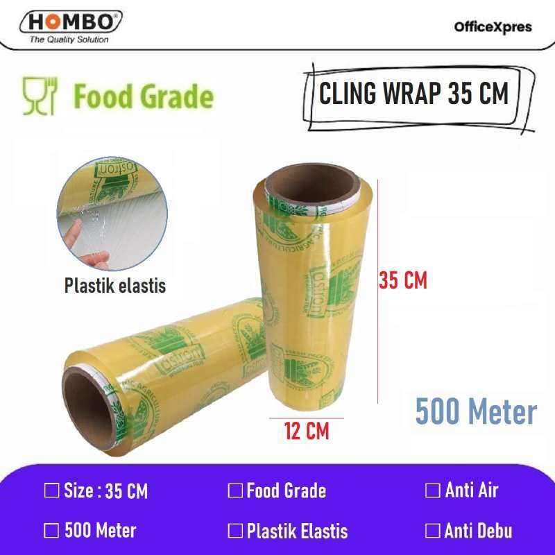 Plastik cling on sale wrap