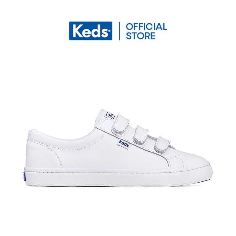 Keds Sepatu Wanita Tiebreak Leather White WH57616