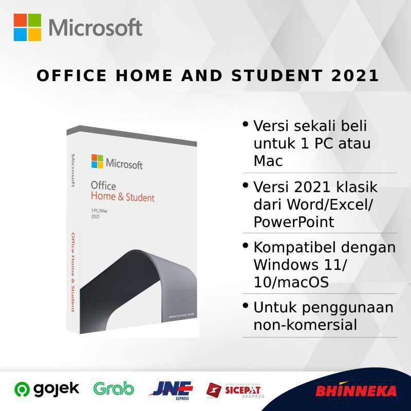 Jual Microsoft Office Home And Student 2021 Di Seller
