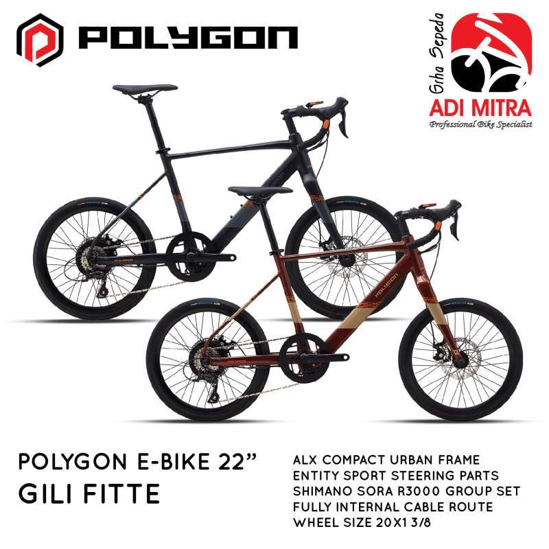 Jual Polygon Gili Fitte Urban E bike 20 Inch Sepeda Elektrik 9 Speed Di Seller Adimitra Online Adimitra Online Kota Yogyakarta Blibli