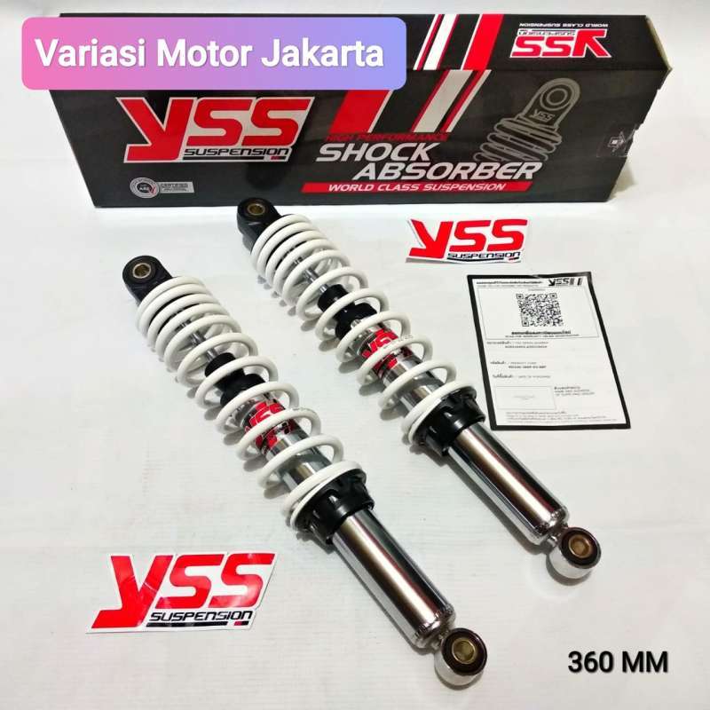 Jual Shock Belakang Smash Shogun Yss Top Prime 360 Mm Chrome Di