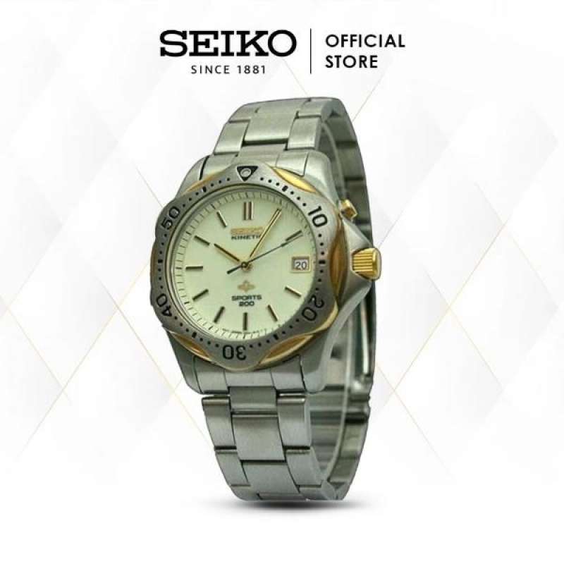 Genuine Seiko Jam Tangan Seiko Kinetic Original Jam Tangan Pria