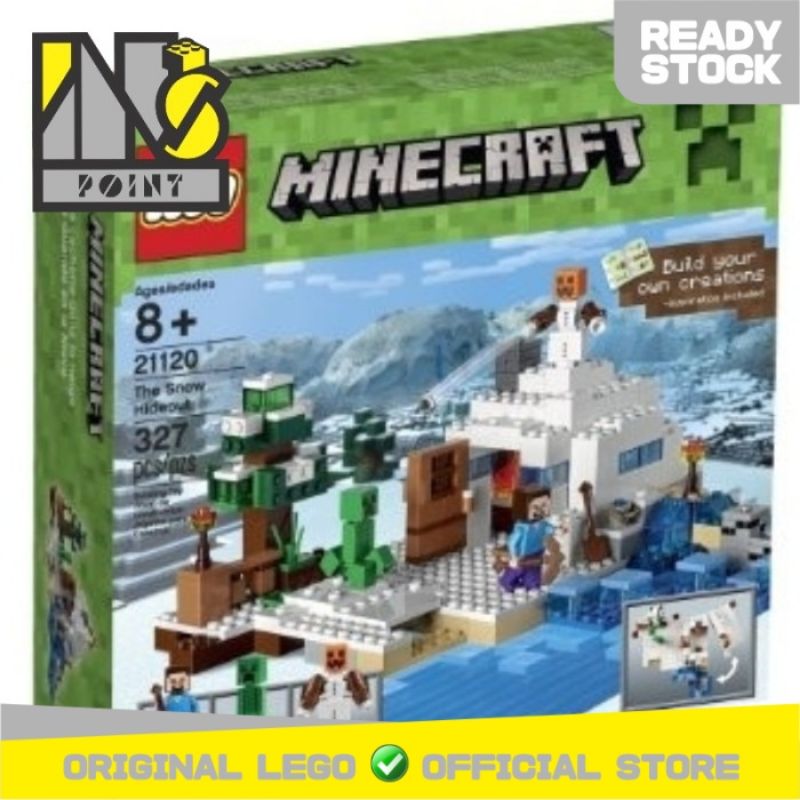 Lego 21120 minecraft the snow hideout hotsell