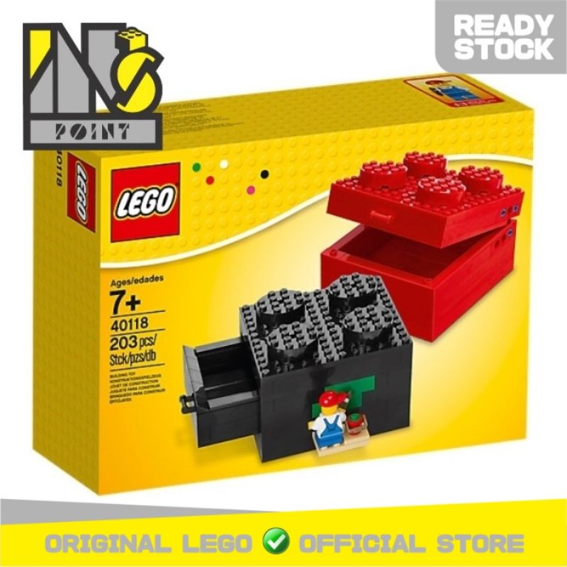 LEGO 40118 Brick and More Buildable Brick Box 2x2