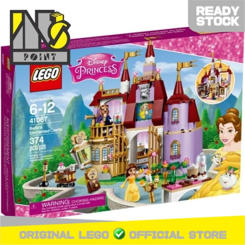 Disney princess belle's enchanted castle deals