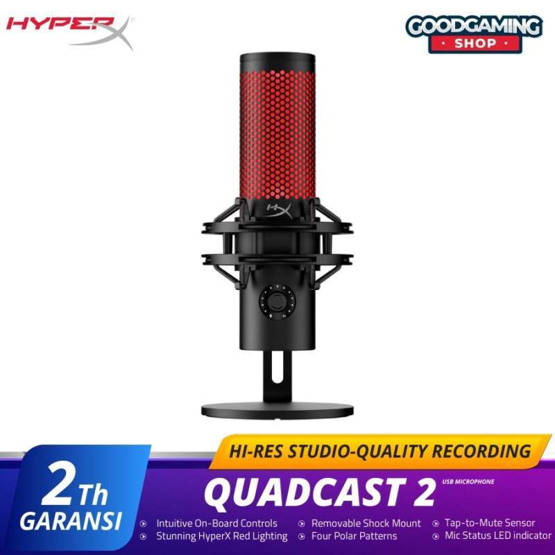 HyperX QuadCast Streaming Gaming Microphone