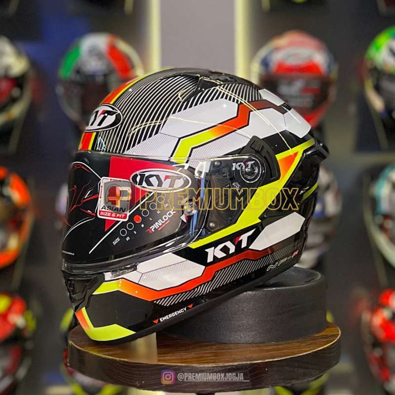 Jual Kyt Nfr Hexagon Yellow Helm Full Face M Di Seller Premium