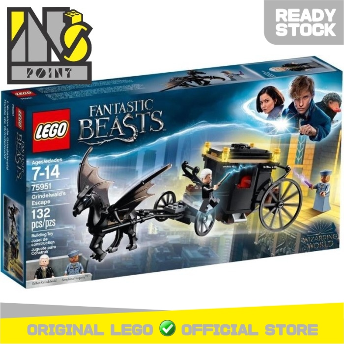 Jual LEGO Harry Potter 75951 Grindelwalds Escape Blocks Stacking