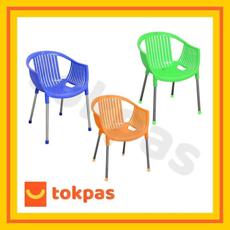 Jual [khusus Gojek/grab] Kursi Plastik Bangku Ruang Tamu Bangku Plastik