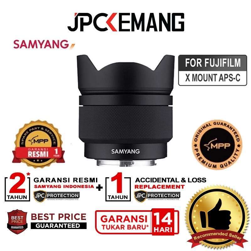 JPC KEMANG Samyang 12mm f2 AF Fujifilm X Samyang 12 mm f/2 AF Fuji GARANSI  RESMI