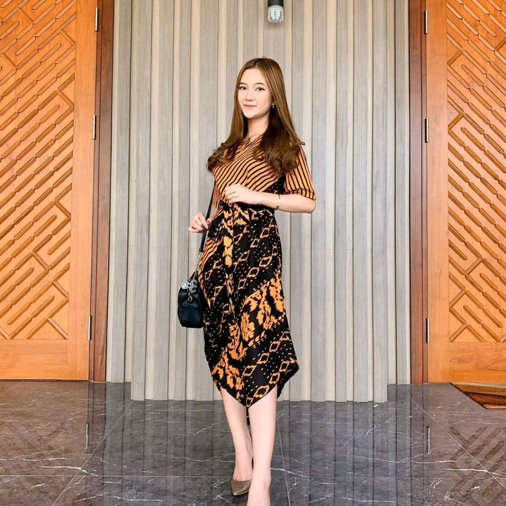 Dress songket modern clearance