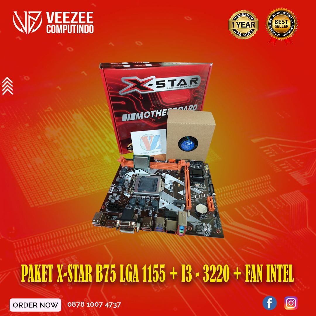 Paket mobo online dan processor