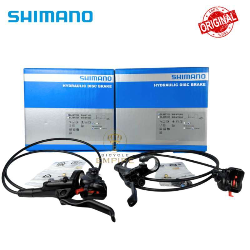 Rem Hidrolik Shimano Disk Brake Set Rem Hidrolik Shimano Xt