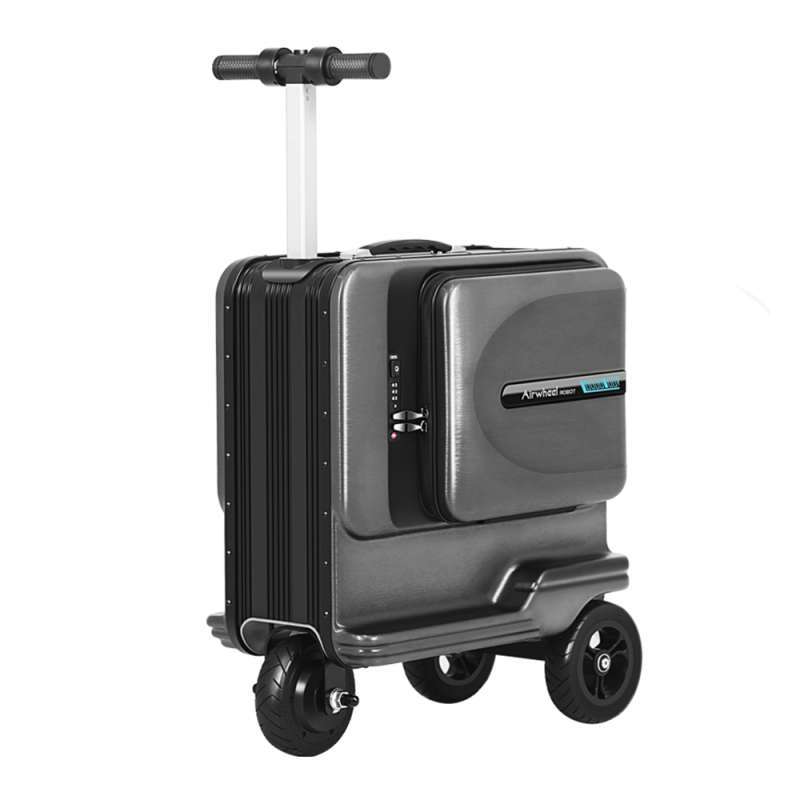 Promo Airwheel Koper Se3 Turbo Riding Luggage Black Diskon 11