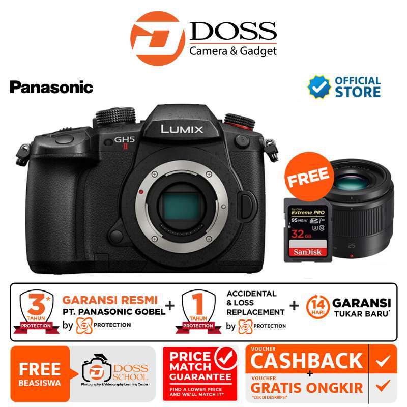 Jual Panasonic Lumix Gh5 Ii Body Only Dc-gh5 Mark 2 Mirrorless Camera ...