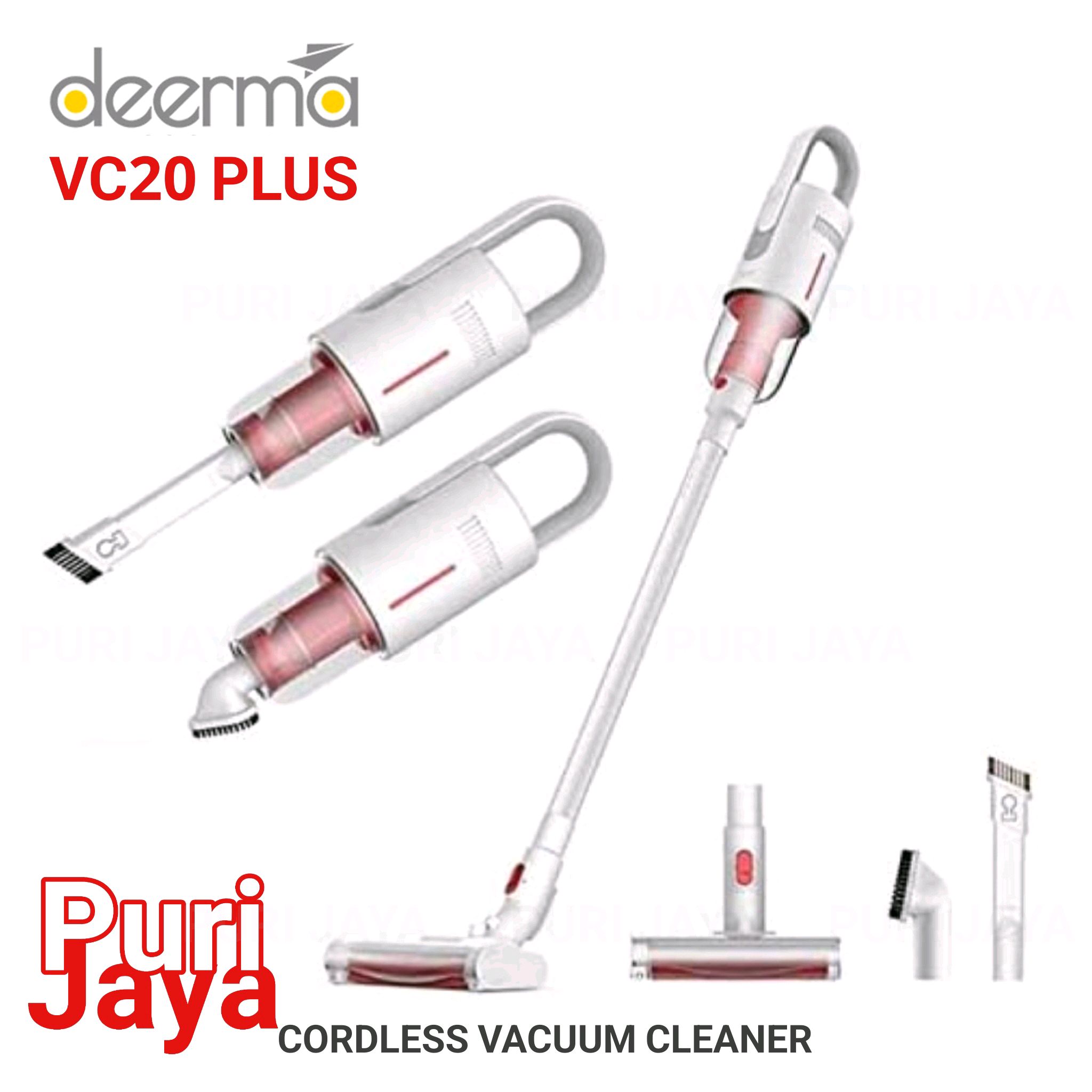Jual Deerma Vc20 Plus Vc20+ Vacuum Cleaner Wireless 2 In 1 Di Seller