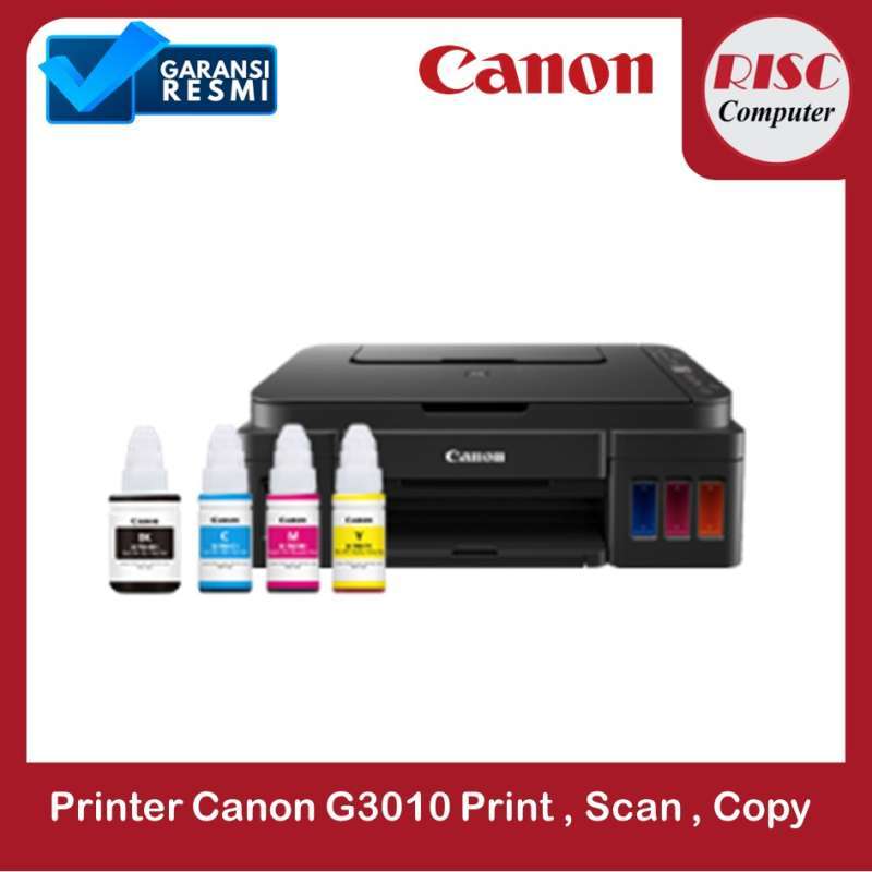 Jual Canon Pixma G3010 Multifunction Inkjet Printer [ Print/ Scan/ Copy