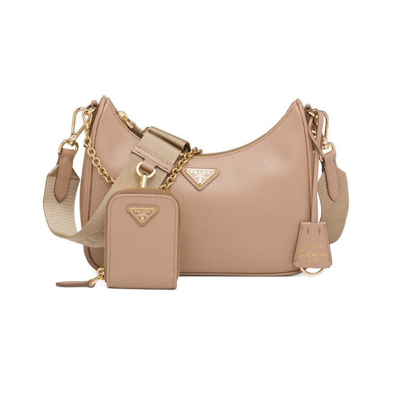 Beige prada tas store