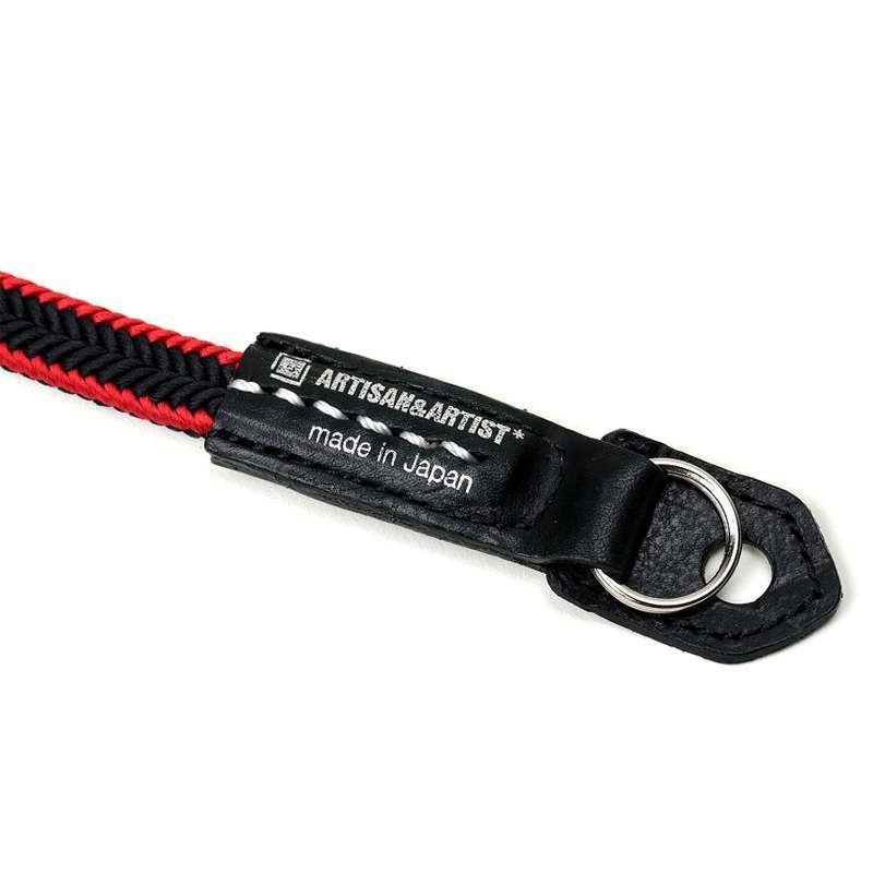 Artisan & Artist ACAM 310 N Kameragurt – Geflochtene Seide, Rot, 98 Cm, Extrem Leicht (39 G)
