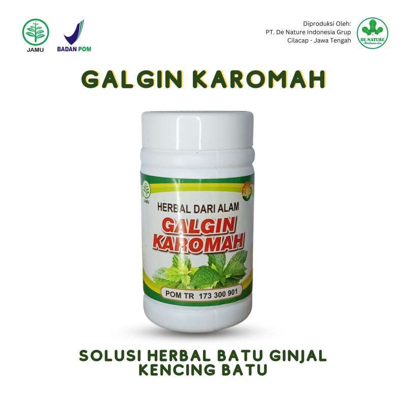 Jual 100% Ampuh!! Galgin Karomah Original Obat Meluruhkan Batu Ginjal ...