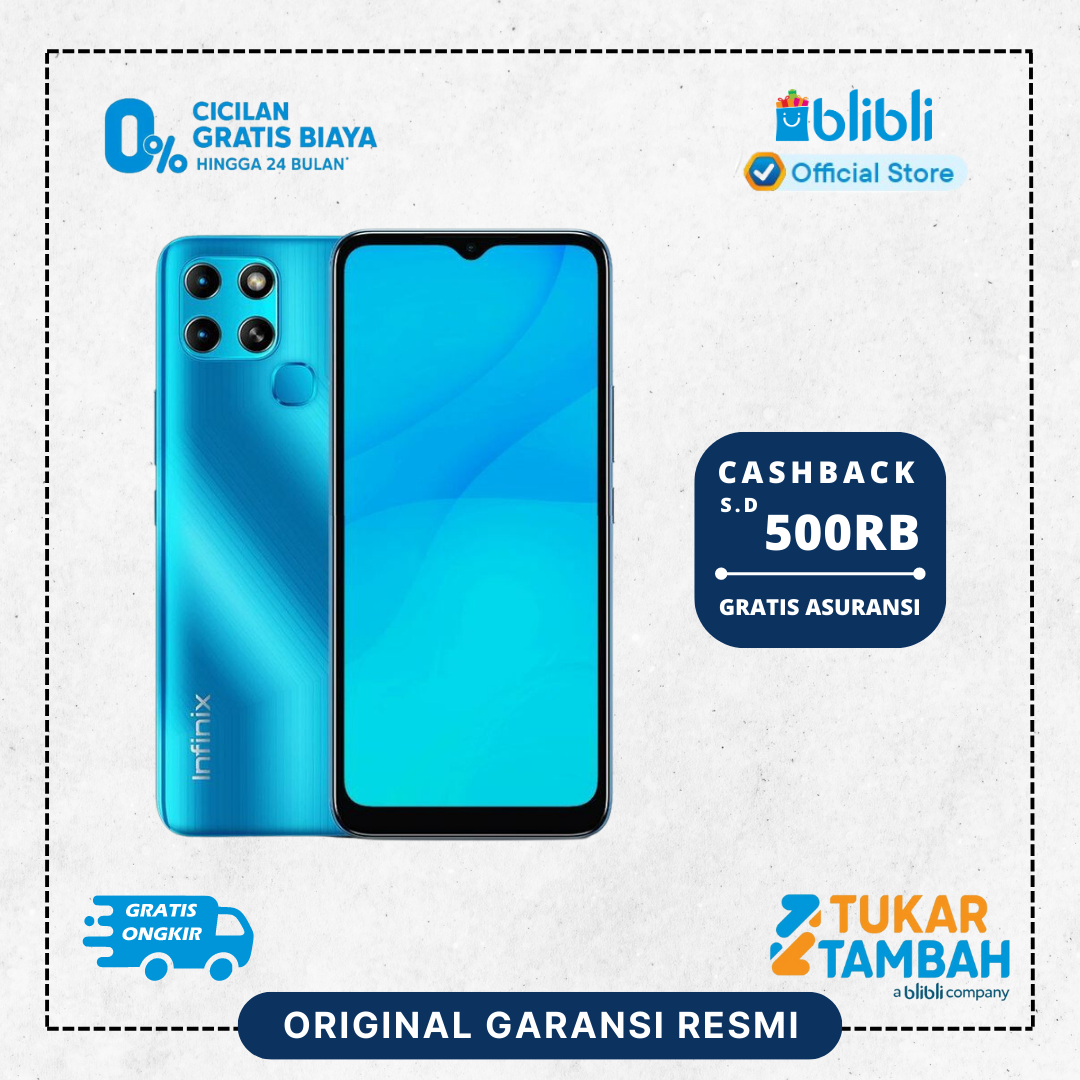Jual Infinix Smart 6 2/32GB NFC - Garansi Resmi di Seller Geek Gadget ...