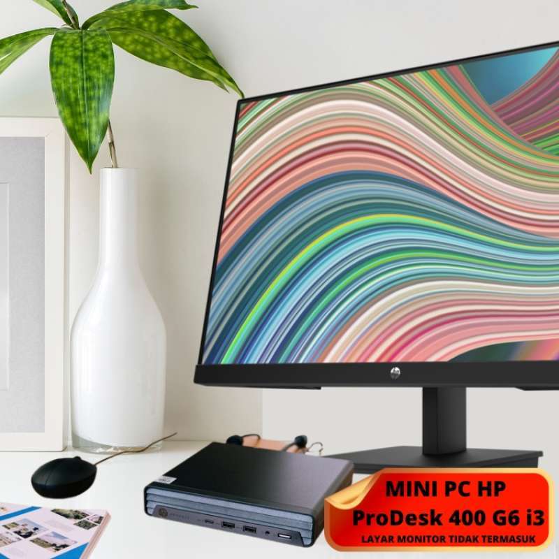Jual MINI PC HP DESKTOP ProDesk 400 G6 i3 10100T4GB1TBUHD Graph