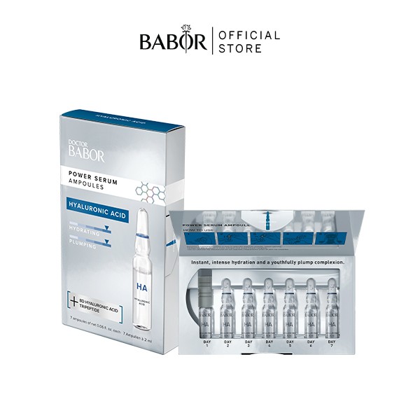 Promo Doctor Babor Power Serum Ampoule Hyaluronic Acid Diskon 10 Di