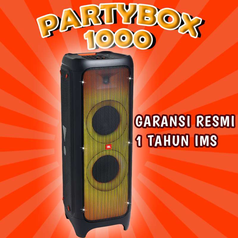 JBL Partybox 1000 party box speaker bluetooth original garansi resmi