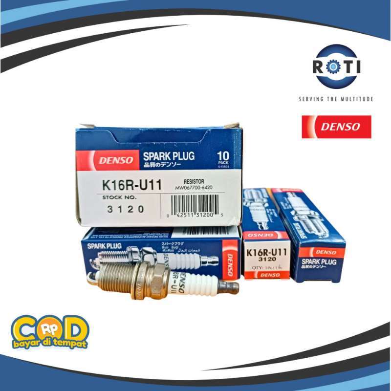 Harga Busi Denso K16 Ru11 💯 Terbaru, Spesifikasi, & Kredit Mei 2026