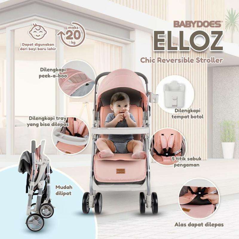 Stroller store reversible murah