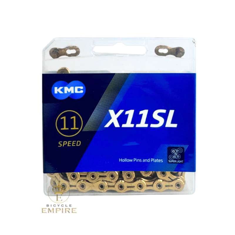 Jual Chain Rantai Kmc X11sl Ti Gold 11 Speed Bicycle Empire Di