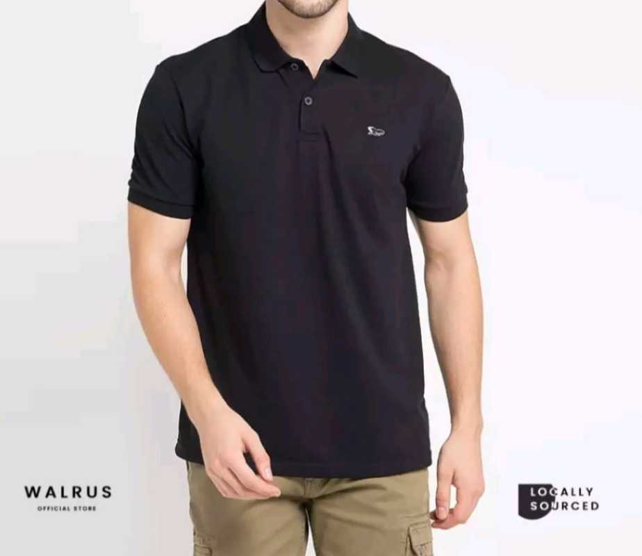 Jual Walrus Original Kaos Polo Basic Polos Hitam Xxl Di Seller Genta Books Jemur Wonosari Kota Surabaya Blibli