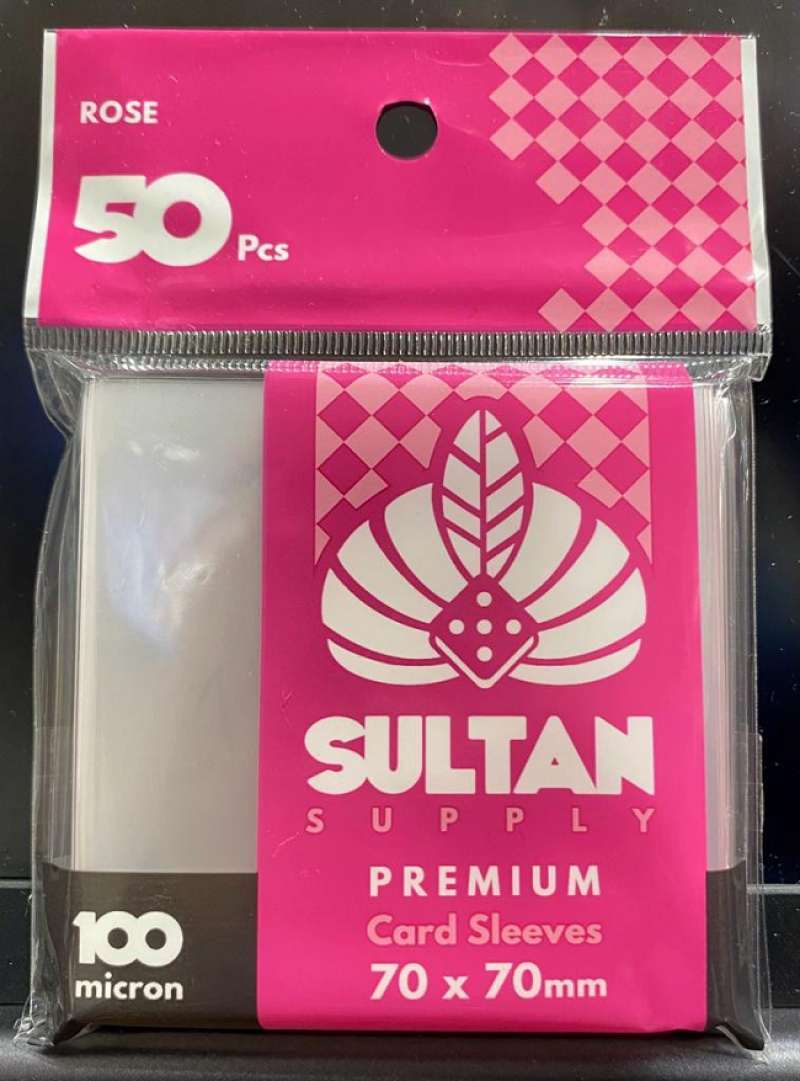 Jual Sultan Supply Premium Card Sleeves - Rose [70 X 70 Mm] Di Seller  Monopolis Board Game Flagship Store - Monopolis Board Game Store - Kota  Jakarta Utara | Blibli
