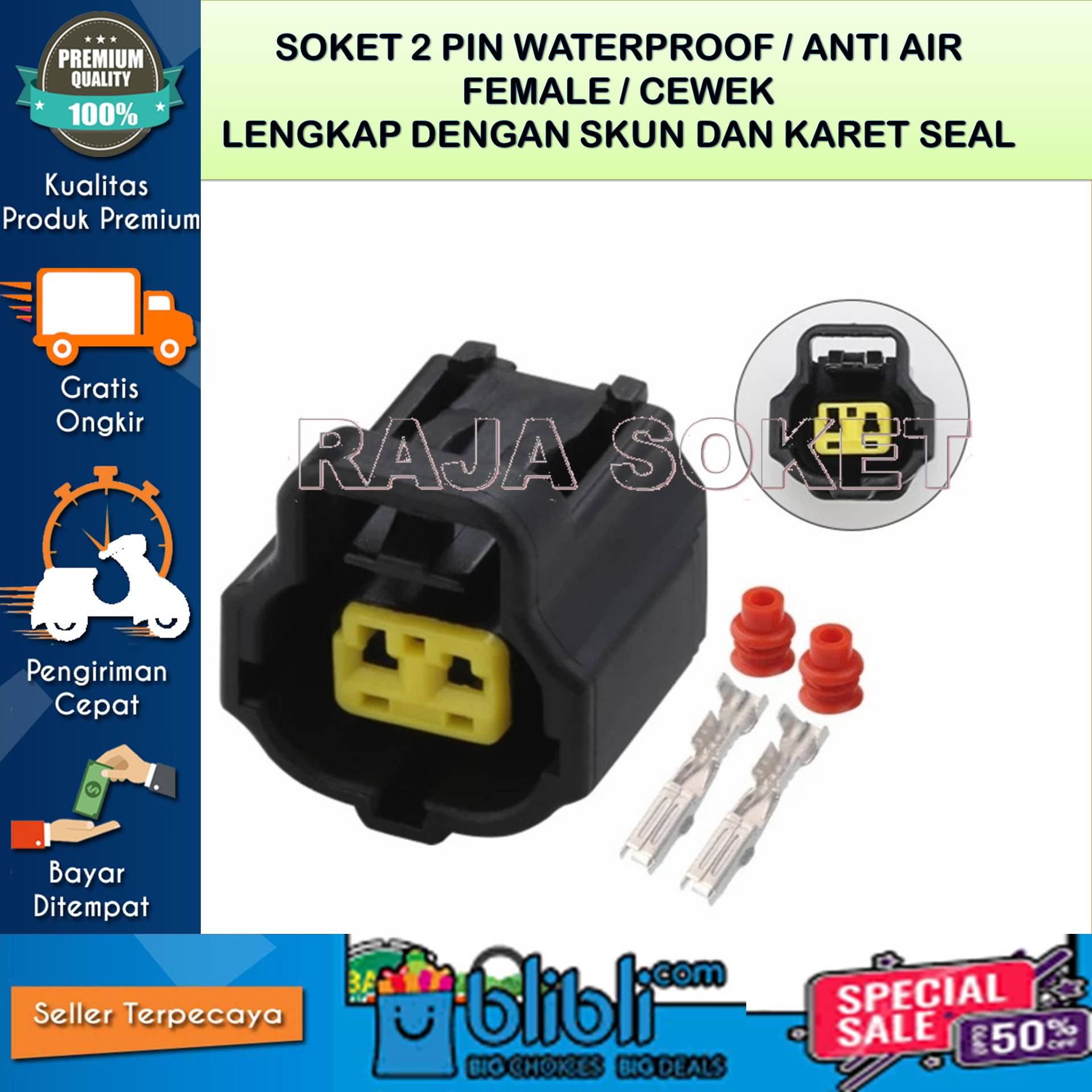 Jual SOKET ECT SUHU KIPAS RADIATOR YAMAHA VIXION OLD JUPITER MX TOYOTA