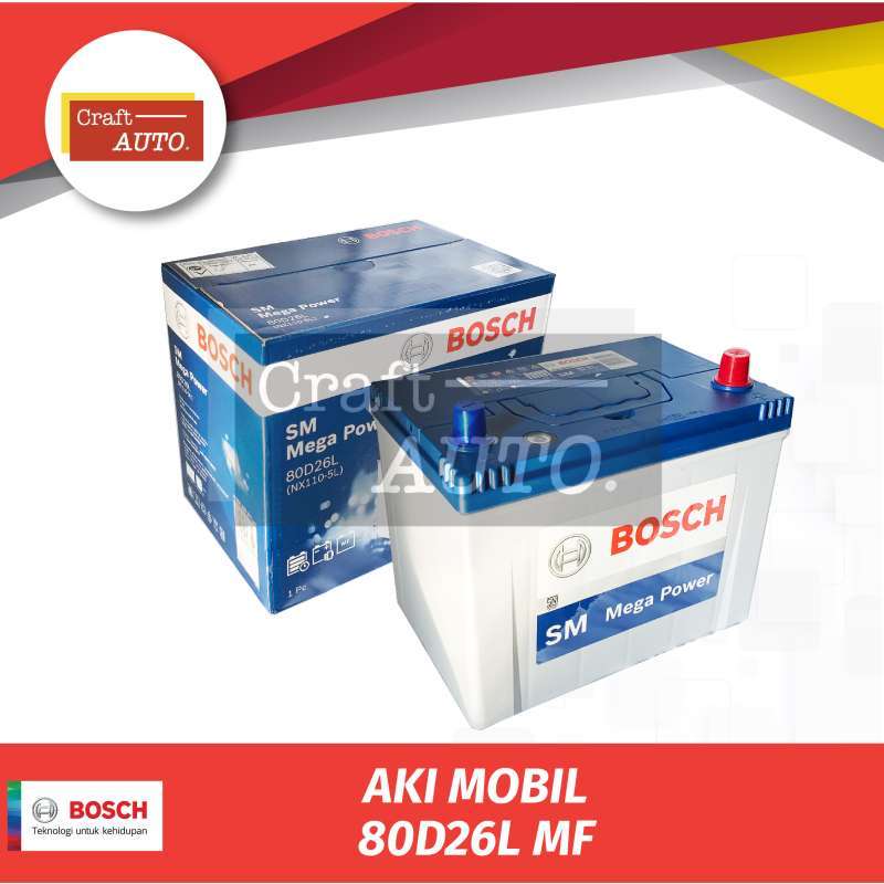 Promo Aki Mobil Kia Carnival 80d26l / Nx1100-5l Mf Bosch Diskon 38