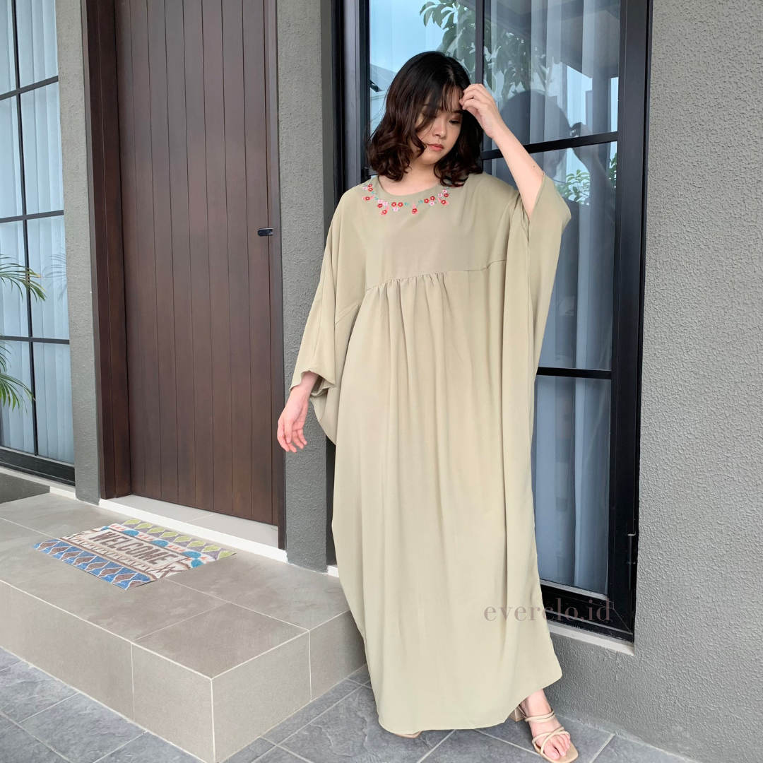 Jual Jasmine Long Dress Long Dress Wanita/Dress Jumbo/Dress Big Size di Seller everclo.id