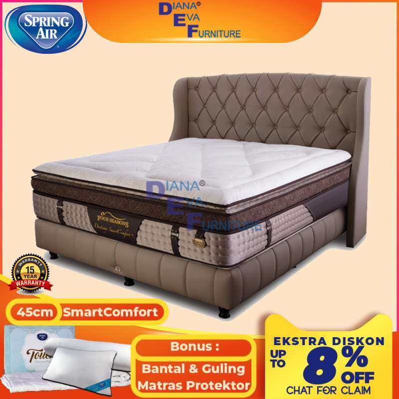 Promo Spring Air Destiny Smart Comfort Set Celine Kasur Springbed Diskon 60 di Seller Diana Eva