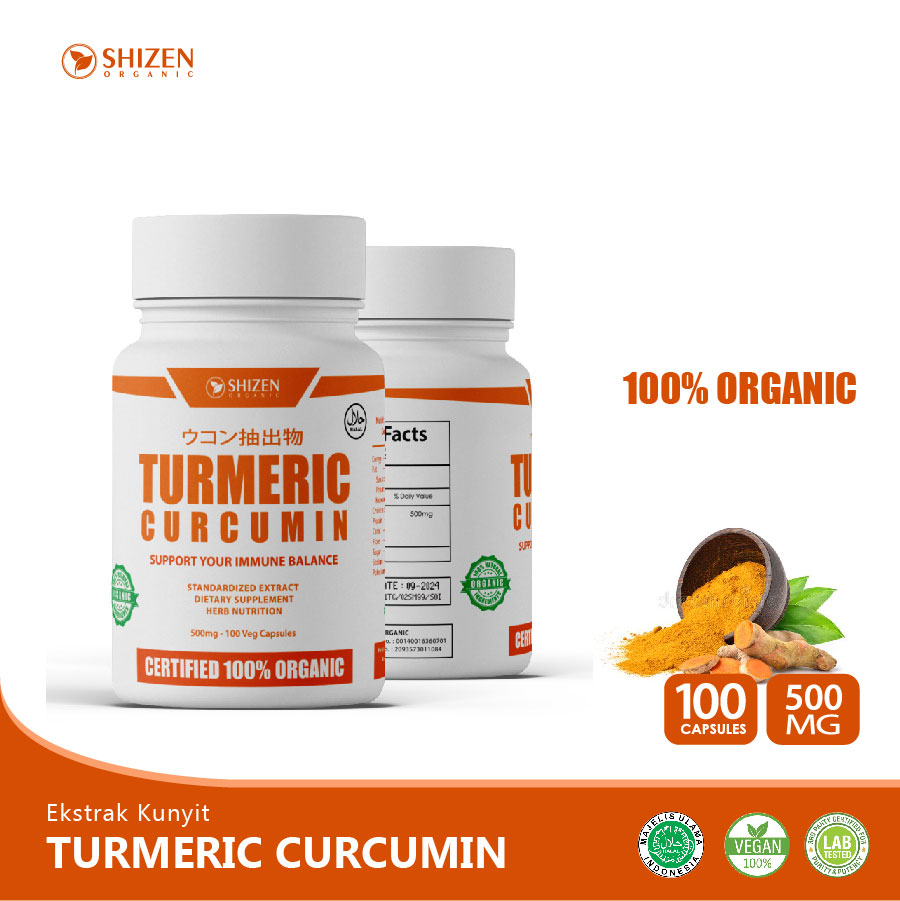 Jual ORIGINAL TURMERIC CURCUMIN EKSTRAK KUNYIT 100 ORGANIC di