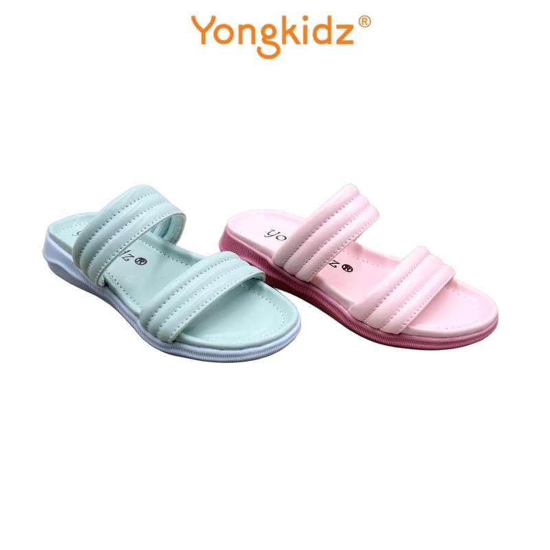 Promo Original Flat Sandal Yongkidz Tk143060ob-22 Girl Diskon