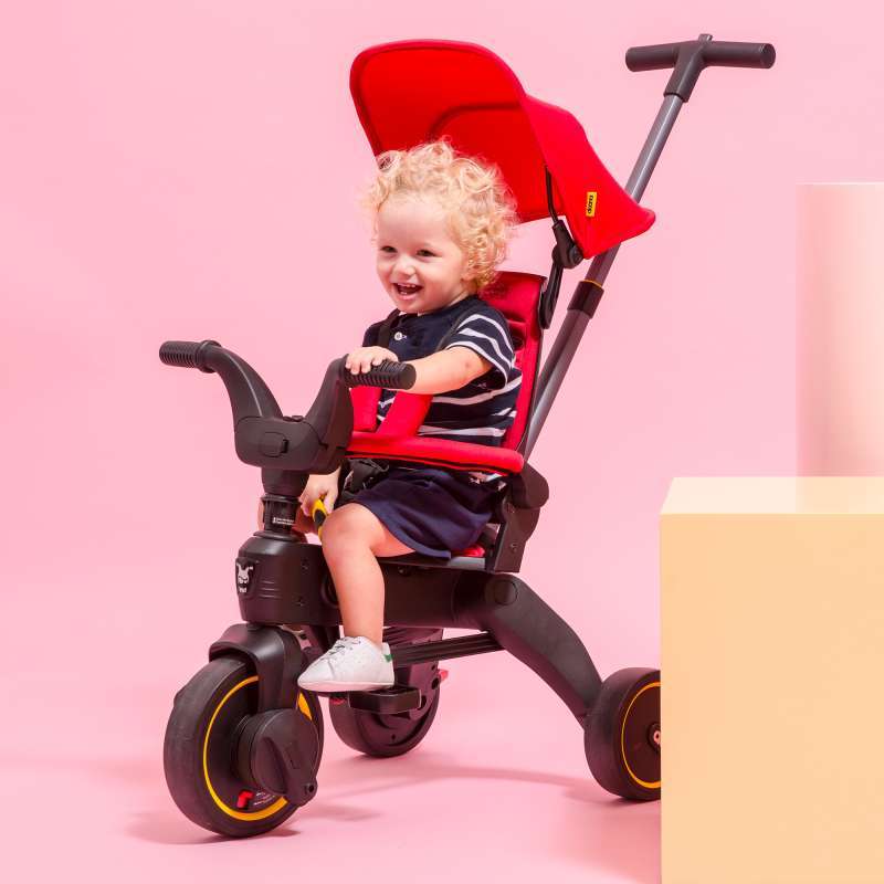 Jual Doona Liki Trike S1 Stroller Travel Sepeda Lipat Anak Red - Main Image