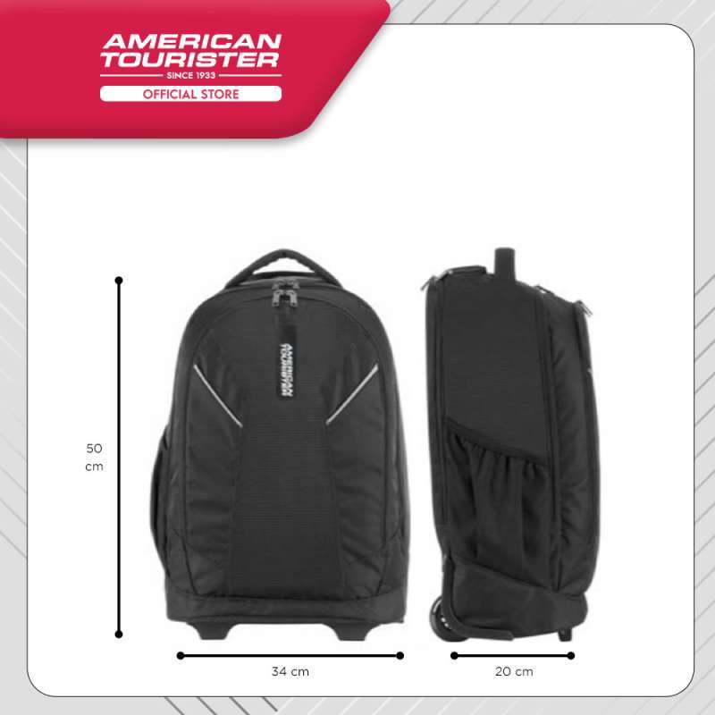 Jual American Tourister Xeno Backpack 01 Tas Ransel Black Di Seller