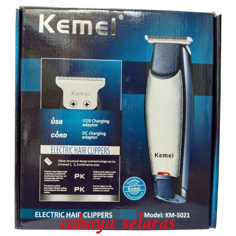 Promo Cliper Km5021 Kemei | Alat Cukur Rambut Professional 