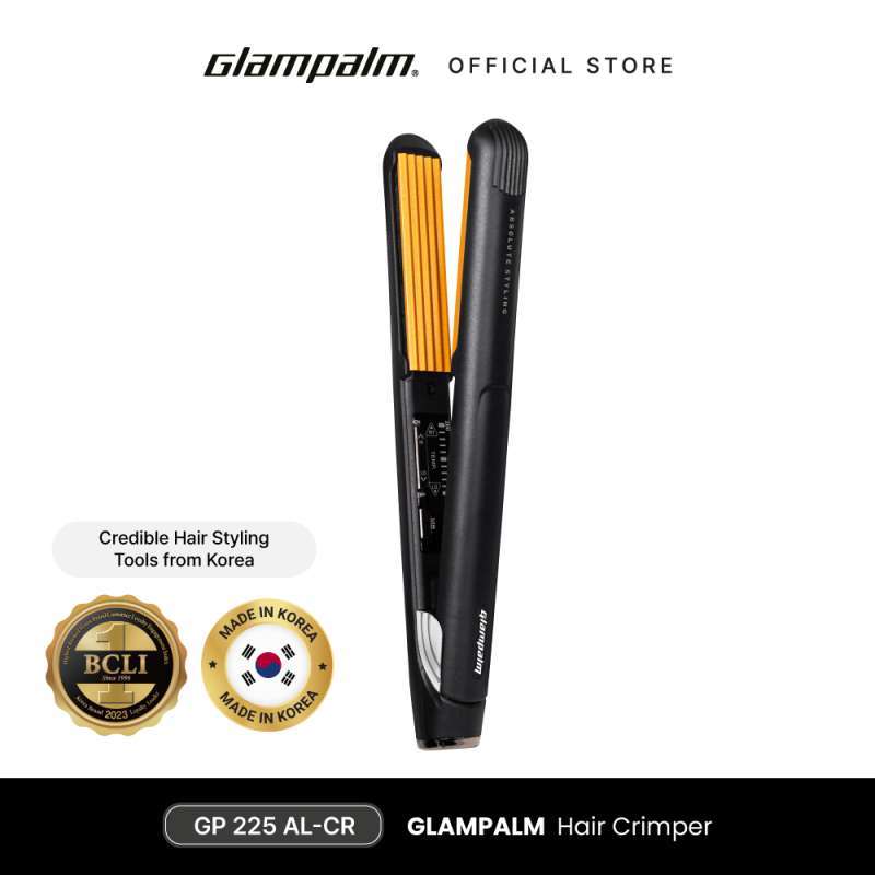 Glampalm Catokan Genteng Akar Rambut Hair Crimper GP225ALCR