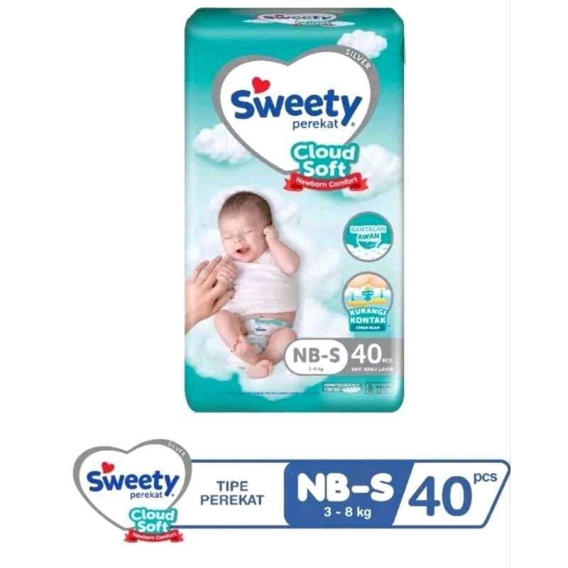 Sweety Silver NB S 40 Tipe Perekat New Born