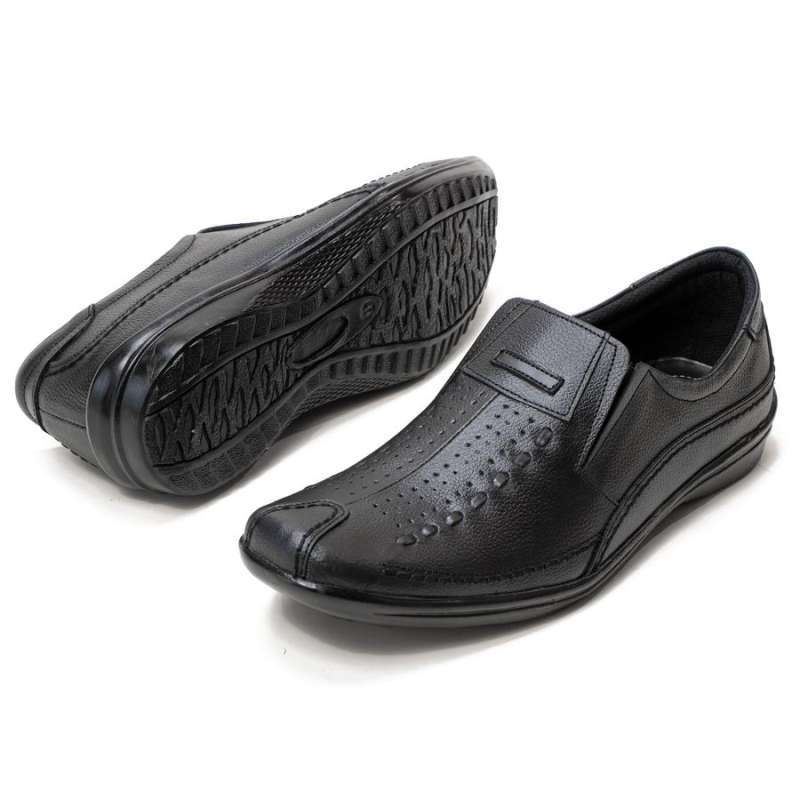 Promo Sepatu Sandal Pria Kulit Asli Casual Closed Toe Sendal