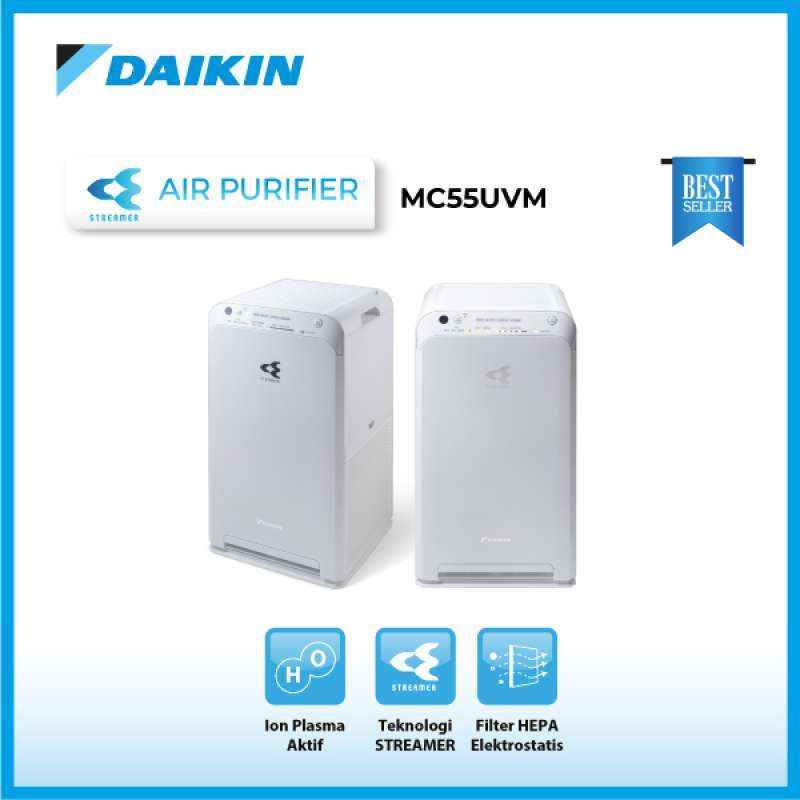 Cara membersihkan air purifier daikin deals