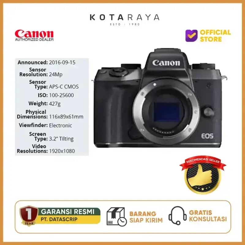 Kamera Mirrorless Canon M5 Harga Kamera Mirrorless Canon M5 Olx