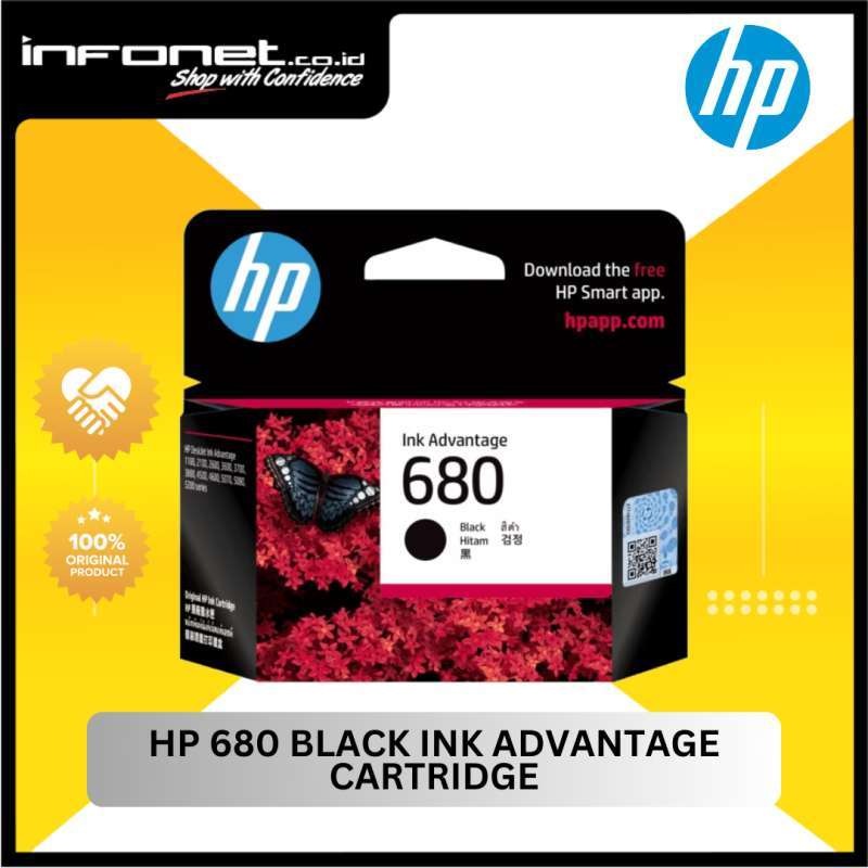 Promo Hp 680 Black Ink Advantage Cartridge Diskon 7 Di Seller Infonet Store Pt.infonet Mitra Sejati Kota Jakarta Utara Blibli