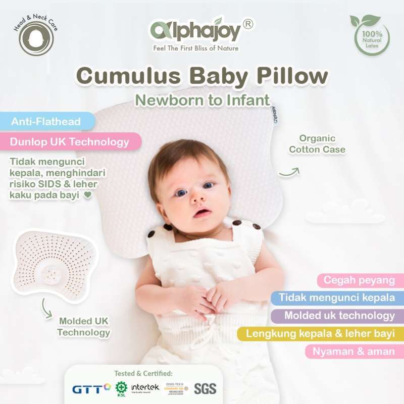 Alpha latex pillow cheap